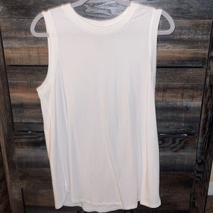White ladies Muscle Tank